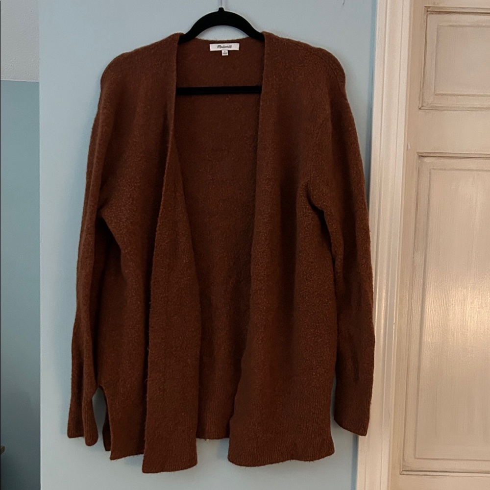 Madewell Alpaca Merino Wool Cozy Brown Sweater